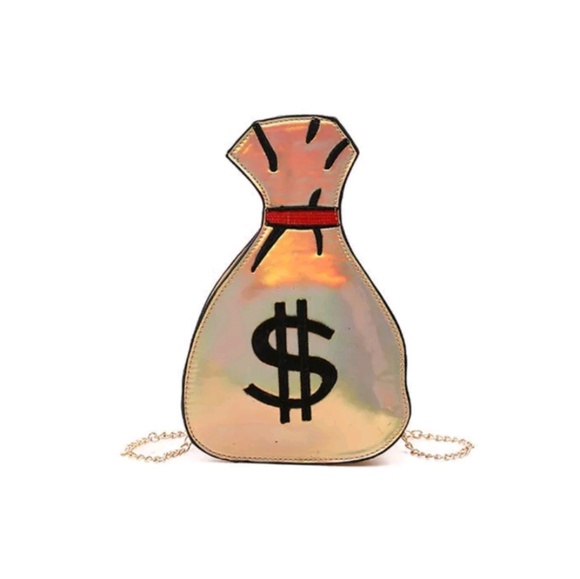 bags gold money bag
